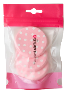 Bifull Ladybug Makeup Sponge Set 3 units