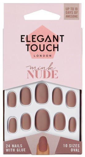Mike Nude False Nails 24 units