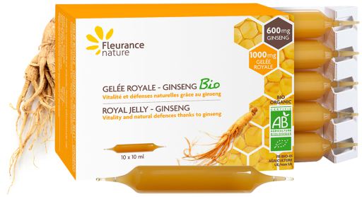 Royal Jelly Ginseng Bio 10 ampoules