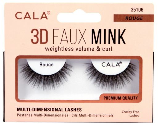 Cala 3D Faux Rouge False Eyelashes