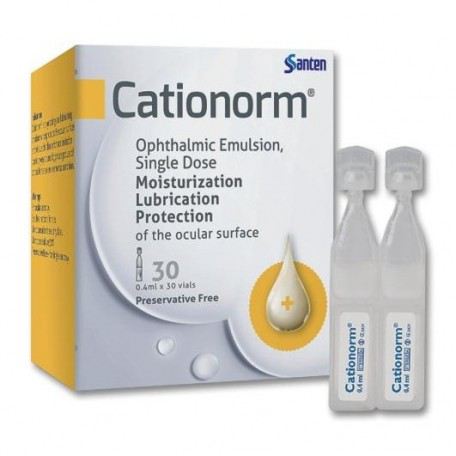 Cationorom Cationorm Single Dose Dry Eye 30 Single Dose