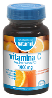 Naturmil Vitamin C Strong 1000mg 60 Capsules