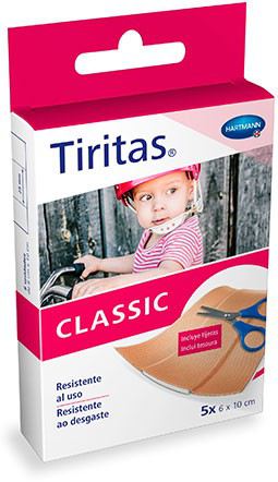 Tiritas Classic 6x10 cm Pre-cut