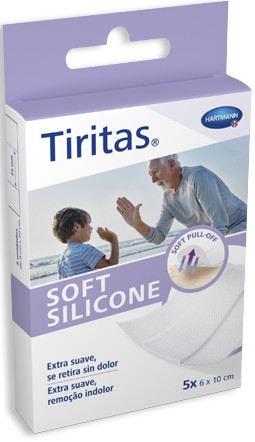 Tiritas Soft Silicone 6x10 cm 5 pcs
