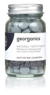 Georganics Activated Carbon Toothpaste Tablets 120 units