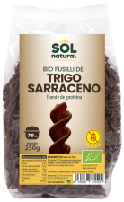 Organic Gluten-free Buckwheat Fusilli 250 gr