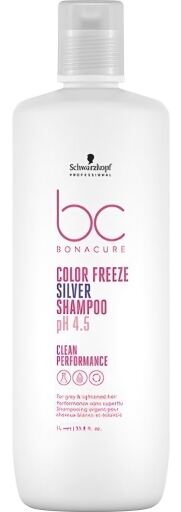 Schwarzkopf Professional BC Bonacure Color Freeze Silver Shampoo pH 4.5