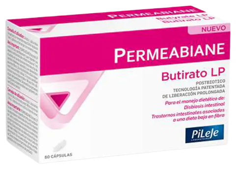 Pileje Permeabiane Butyrate Lp 60 Capsules