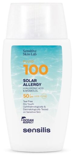 Sensilis Fluid 100 Solar Allergy Solar Photoprotector SPF 50+ 40 ml