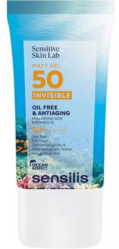 Sensilis Matt Gel 50 Invisible Sunscreen SPF 50 40 ml