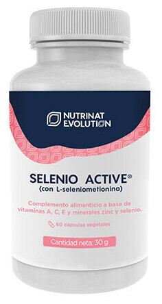 Nutrinat Evolution Selenium Active 60 Vegetable Capsules