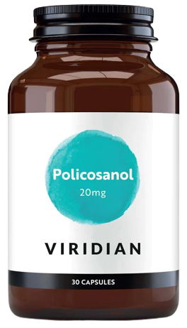 Viridian Policosanol 20 mg 30 Capsules
