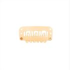 Beige Extension Clips 50 Units