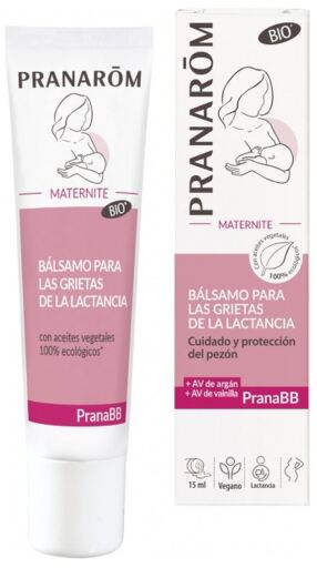Pranarom Pranabb Maternity Balm Cracks Breastfeeding Bio 15 ml