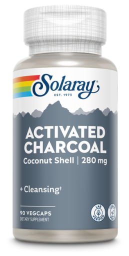 Charcoal Activated 280 mg 90 Capsules