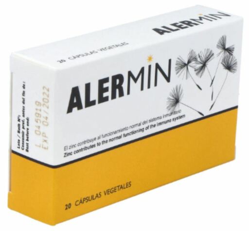 Biover Alermin Allergies 15 Capsules