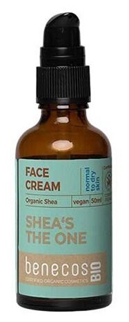 Benecos Bio Facial Cream for Normal and Dry Skin Shea 50 ml