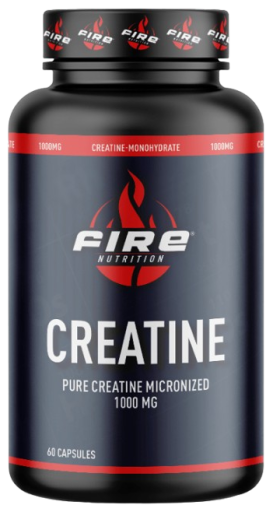 Fire Nutrition Creatine Pure 1000 mg 60 Capsules
