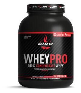 Fire Nutrition Wheypro Concentrate Strawberry 2 Kg