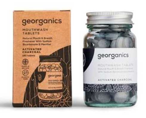 Georganics Activated Carbon Mouthwash 180 Tablets
