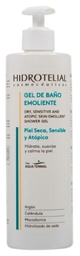 Hidrotelial Emollient Bath Gel for Dry Skin 500 ml