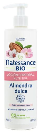 Laboratorio L&eacute;a Nature Natessance BIO Body Lotion Nutritive Almond 400 ml