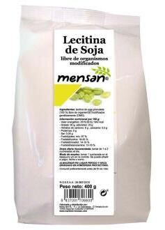Mensan Soy Lecithin Bag 400 gr Non-Transgenic