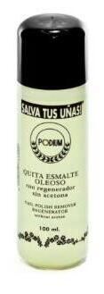 Podium Cosmetics Acetone-Free Nail Polish Remover with Regenerator 100 ml