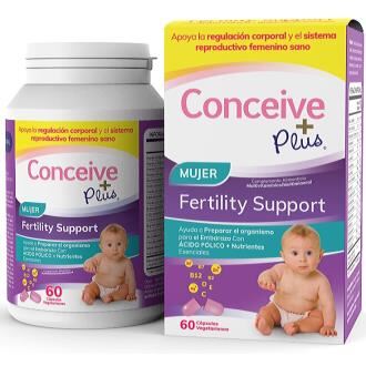 Sasmar Conceive Plus Female Fertility Support 60 Capsules