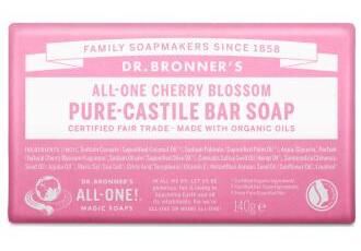 Dr. Bronner's Cherry Blossom Bar Soap 140 gr