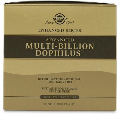 Solgar Advanced Multibilion Dophilus 2 x 60 Capsules