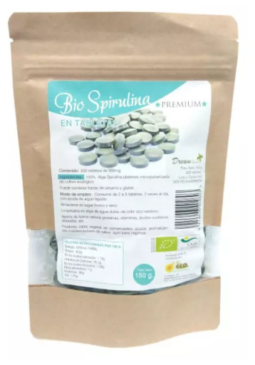Dream Foods Spirulina Algae 300 Tablets