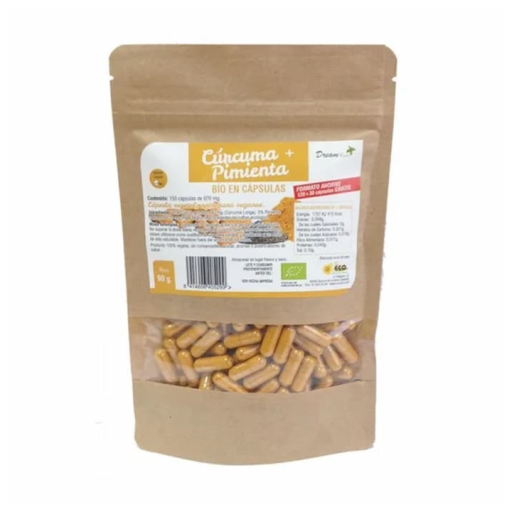 Dream Foods Turmeric + Pepper 150 Capsules