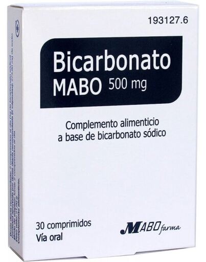 Mabo Bicarbonate 500 mg 30 Tablets