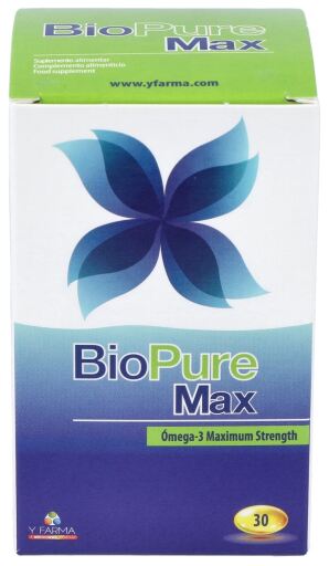 Yfarma Bio Pure Max Omega 3 30 Capsules
