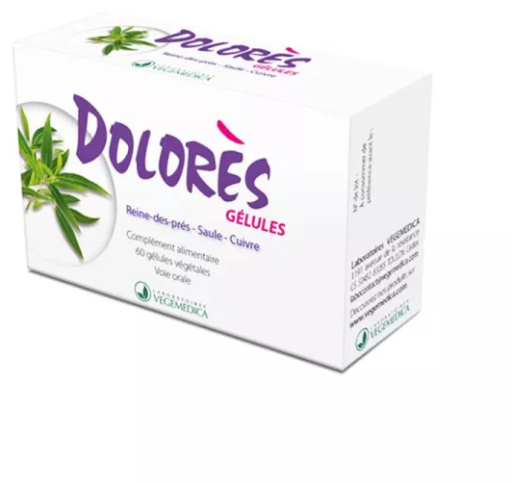 Vegemedica Dolores 60 Vegetarian Capsules