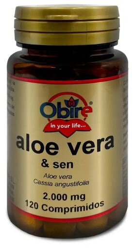 Obire Aloe Vera 2000 mg with Senna 120 Tablets