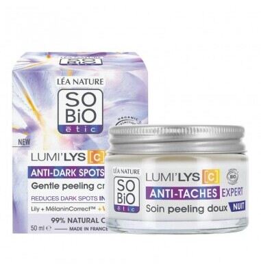 SO'BiO &eacute;tic Lumilys Anti-Stain Expert Peeling Night Cream 50 ml