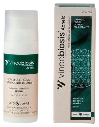 Vincobiosis Acneic Dermobalancing Facial Cremigel 50 ml