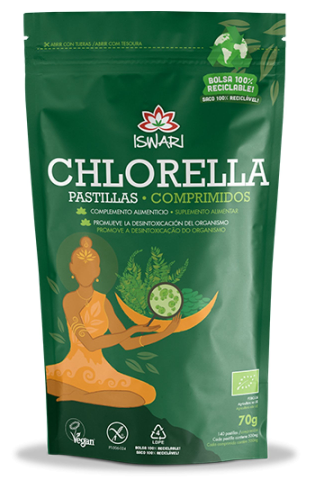 Iswari Chlorella Superfood 140 Organic Tablets