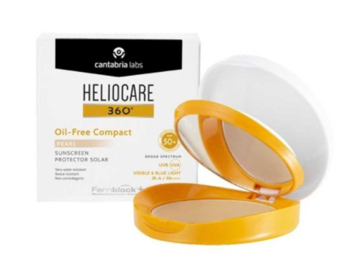 360&ordm; Oil-Free Compact SPF 50+ Color Pearl 10 gr