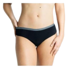 Menstrual Panties Black/Gray Heavy Flow 6 XXL 1 Unit