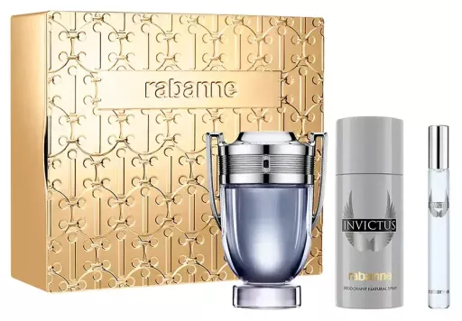 Rabanne Invictus 3-Piece Case