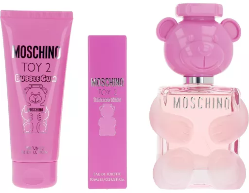 Moschino Toy 2 Bubble Gum Case 3 Pieces
