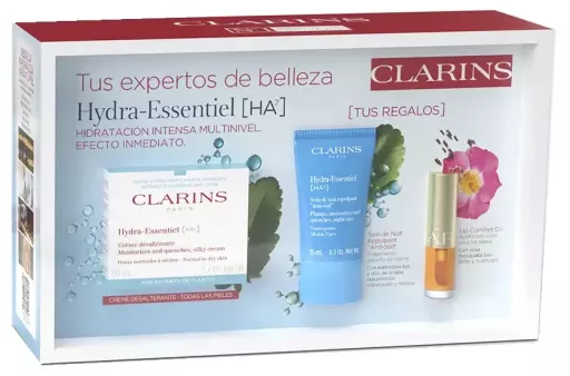 Clarins Hydra Essentiel Moisturizing Cream 3-Piece Set