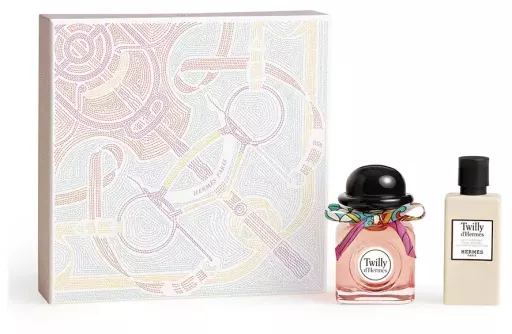 Herm&egrave;s Twilly D'Estuche 2 Pieces