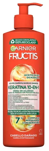 Garnier Fructis Goodbye Damage Keratin 10 in 1 Leave-In Cream 400 ml