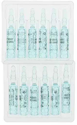 Salerm Gray Cover Vials 12 X 5 ml