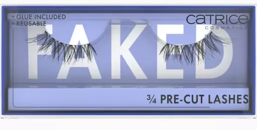 Faked 3/4 Pre-Cut Artificial Eyelashes 1 Unit