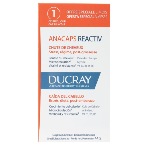 Trio Anacaps Reactiv Hair and Nails 90 Capsules